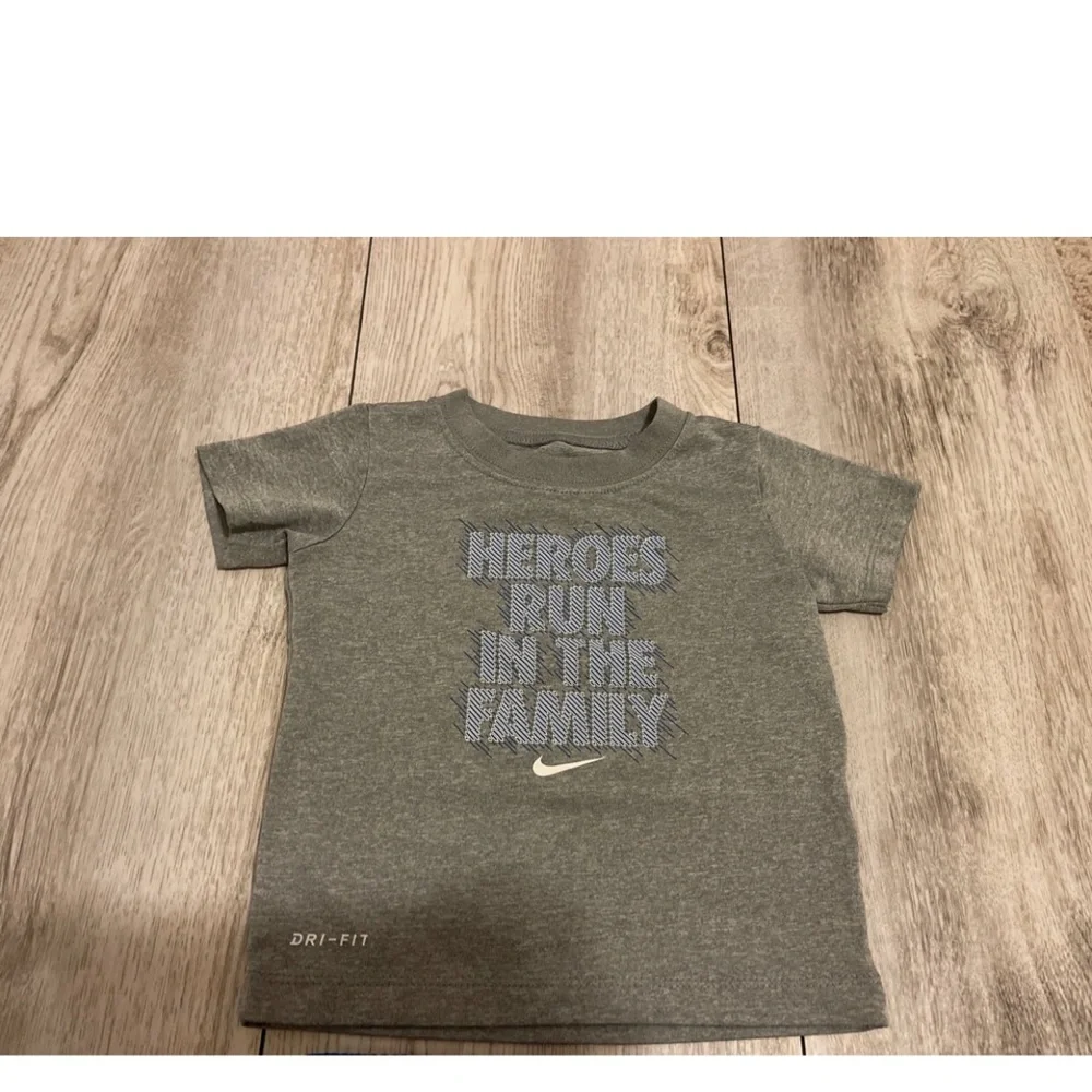 Nike Boys 24 Months Short Set Outfit Heroes Run In The Family